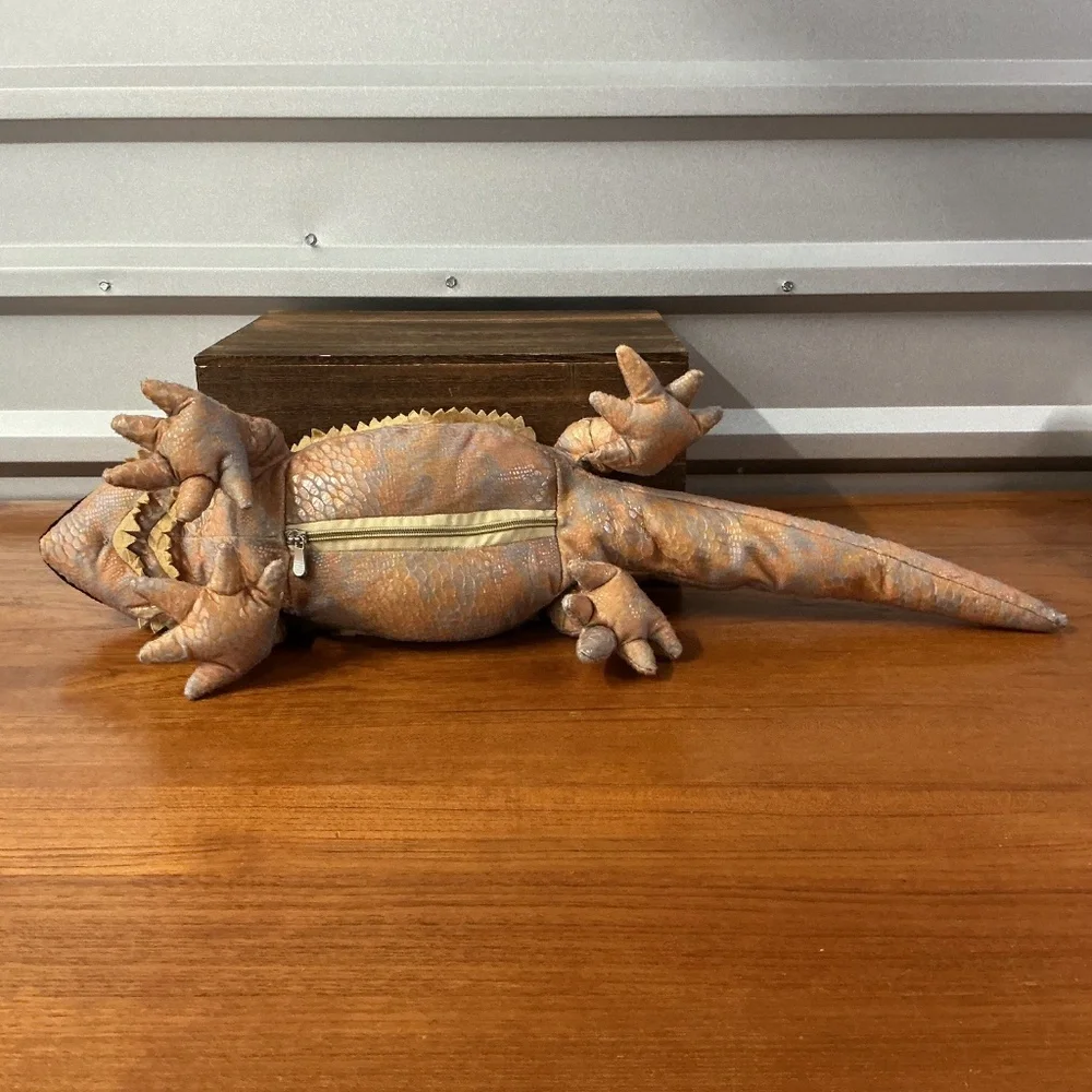 Bearded Dragon Adult Hatchling Egg Reptile Lizard Plush Stuffed Animal Realistic